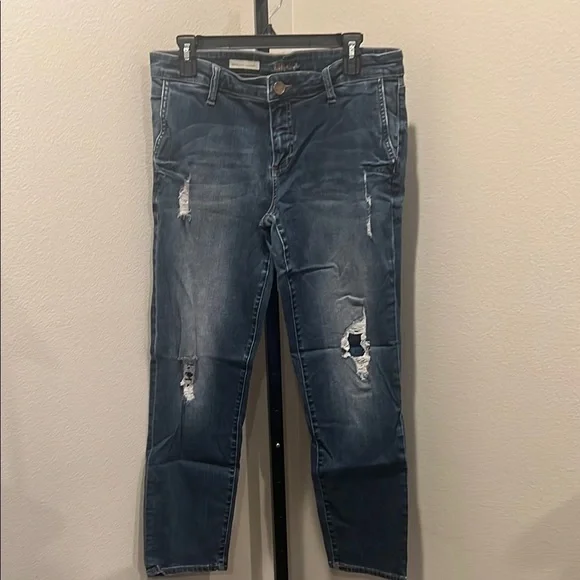 Kut from the Kloth Blu Adele slouchy boyfriend jeans - Picture 1 of 3